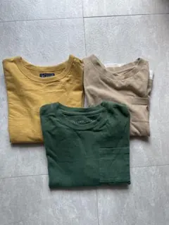 長袖Tシャツ 140 3枚セット