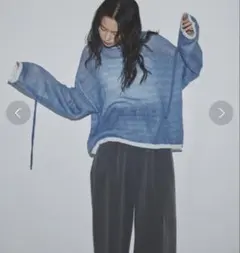 薄手ニット リボン 春ニット レディース