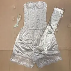 ブライダルインナー　ウェディングドレス 下着　ロンググローブセット