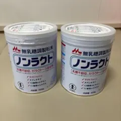 森永乳業 ノンラクト 300g 2缶　新品未開封