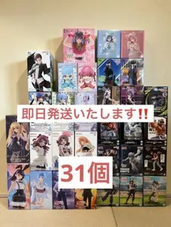 ナルト、鬼滅の刃、初音ミク等 プライズフィギュア まとめ売り35個