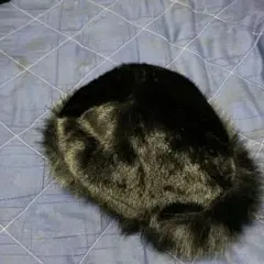 ポリエステル フェイクファー モンゴル帽子 レディース 冬用