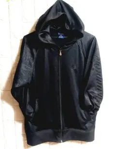Champion（チャンピオン）柄　し　フルジップパーカー　ブラック　Ｌ　㉗