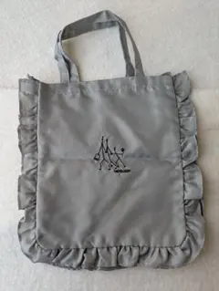 【新品未使用】MICHEL KLEIN フリル トートバッグ エコバッグ グレー