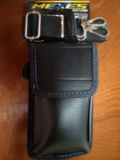 新品未使用 スマホショルダー 黒 レザー