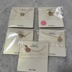 Luludiy Glitz Wave ネックレス ５点セット ゴールド系
