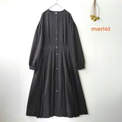 merlot メルロー◉タックプリーツワンピース