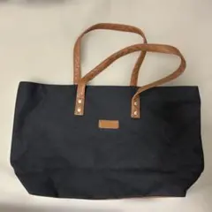 TULLY'S トートバッグ 黒　オンワード