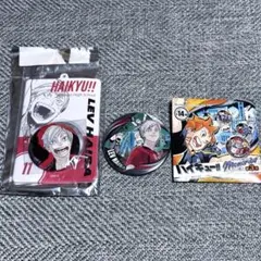 ハイキュー‼︎缶バッジ&特性ホルダー　コレ缶memories 灰羽リエーフ