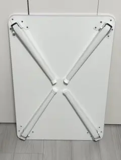 [美品] 折りたたみ デーブル 白