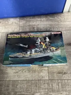 【未組立】DRAGON Pearl Harbor Attack 戦艦プラモデルのサムネイル