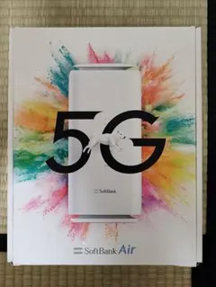 ​【箱・付属品完備・残債なし】SoftBank Air ターミナル5G本体セット
