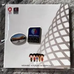 【非売品】マレーシア館ピンバッジマグネット式