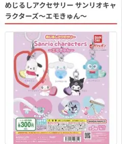 めじるしアクセサリー サンリオキャラクターズ～エモきゅん ポチャッコ ガチャ