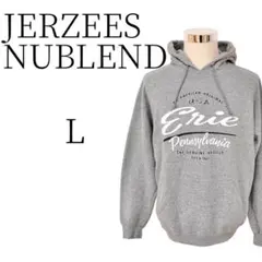 JERZEES NUBLEND ジャージーズ グレー パーカー カジュアル L