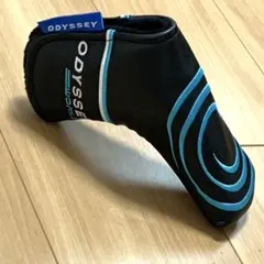 ★オデッセイ　Worksピン型パターカバー　black×blue★