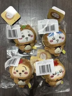 ちいかわ たぬきだもんくじ C賞 絶対たぬきなマスコット 5セット