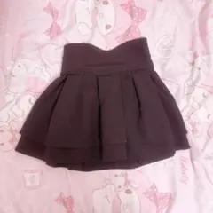 ミシェルマカロン黒スカートXSのサムネイル