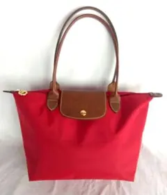 ロンシャン Longchamp ルプリアージュ トートバッグ S 赤