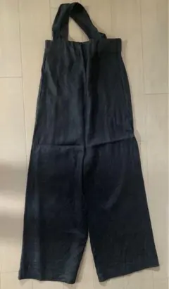 ユナイテッドアローズ　黒 サロペット ストラップ付き