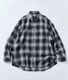 Relax Fit リラックスフィット オンブレチェック ネルシャツ