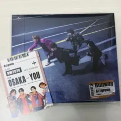 Aぇ!group Runway 【初回限定盤A】+ボーディングパス風カード