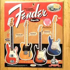 Fender Magnet Set　フェンダー マグネットセット　ギター　ベース