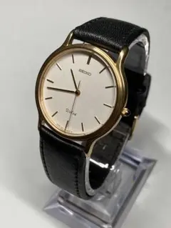 【稼働品】SEIKO　DOLCE　電池新品　裏蓋刻印