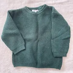 GLOBAL WORK グリーン セーター S