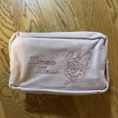 ミニーマウス ポーチ ピンク