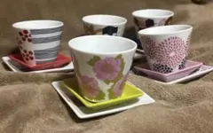 SOU・SOU ひめうつわ 湯呑み　蕎麦猪口 5セット　ベルメゾン日本製のサムネイル