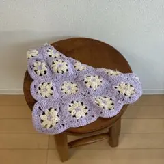 バブーシュカ　ボンネット　コットン100% 綿100ニット