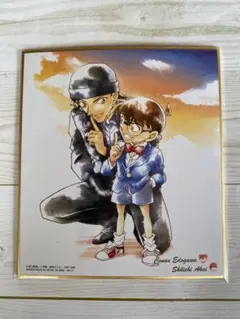 名探偵コナン　色紙アート４　江戸川コナン&赤井秀一