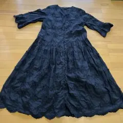 ピンクハウス刺繍ロングワンピース