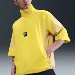 ナイキ イエロー ハーフジップジャケット