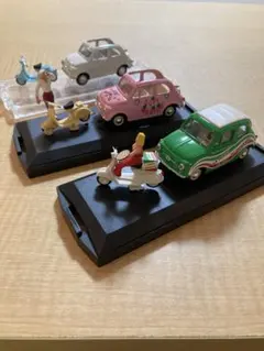 FIAT500 ＆スクーター フィギュア3台 1/43 ビィテス製 - メルカリ