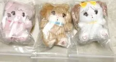 MIKKO characters ぬいぐるみ ガチャガチャ 3点