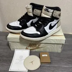 ナイキ JORDAN AJ1 Latte 未使用に近い 最終価格 2025年最新】aJ1 ラテの人気アイテム - メルカリ