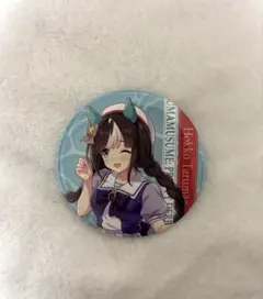 ウマ娘　ファミリーマート限定トレーディング　BIG缶バッジ　ホッコータルマエ