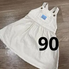 ディズニー100 ジャンパースカート　ワンピース　90 女の子