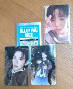 RIIZE ショウタロウ「ALL OF YOU」ポップアップトレカ ３点セット
