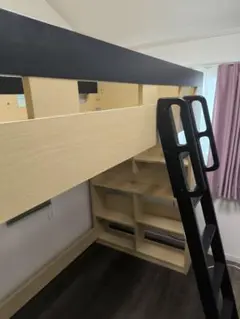 コイズミ ビルトコンポ ハイベッド HCM-599SKBK