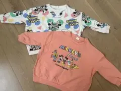 Littc ディズニー 長袖トレーナー 110 しまむら 2枚セット