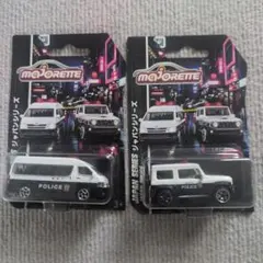 海外限定 Majorette ジャパンシリーズ パトカー 2台セットのサムネイル