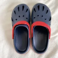 ★サンダル キッズ ビーチサンダル クロッグ クロックス ネイビー 25cm