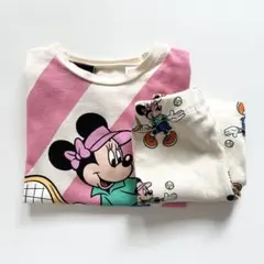 ZARA ミニー Tシャツ サイクルパンツ セット 104cm 4歳のサムネイル