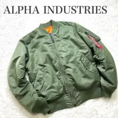 極美品 ALPHA アルファインダスドリーズ MA-1 フライトジャケット