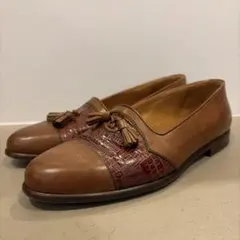 ⭐︎火曜もどうでしょう様専用⭐︎ペイズリー柄 スリッポンローファー