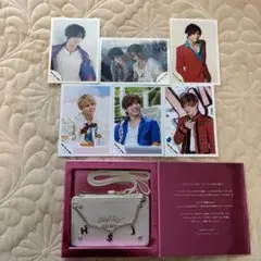 Hey! Say! JUMP 記念品 パスケース、ポストカードセット