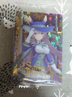 サトノダイヤモンド　（勝負服、 シュヴァリエ・ブル）未開封品1枚